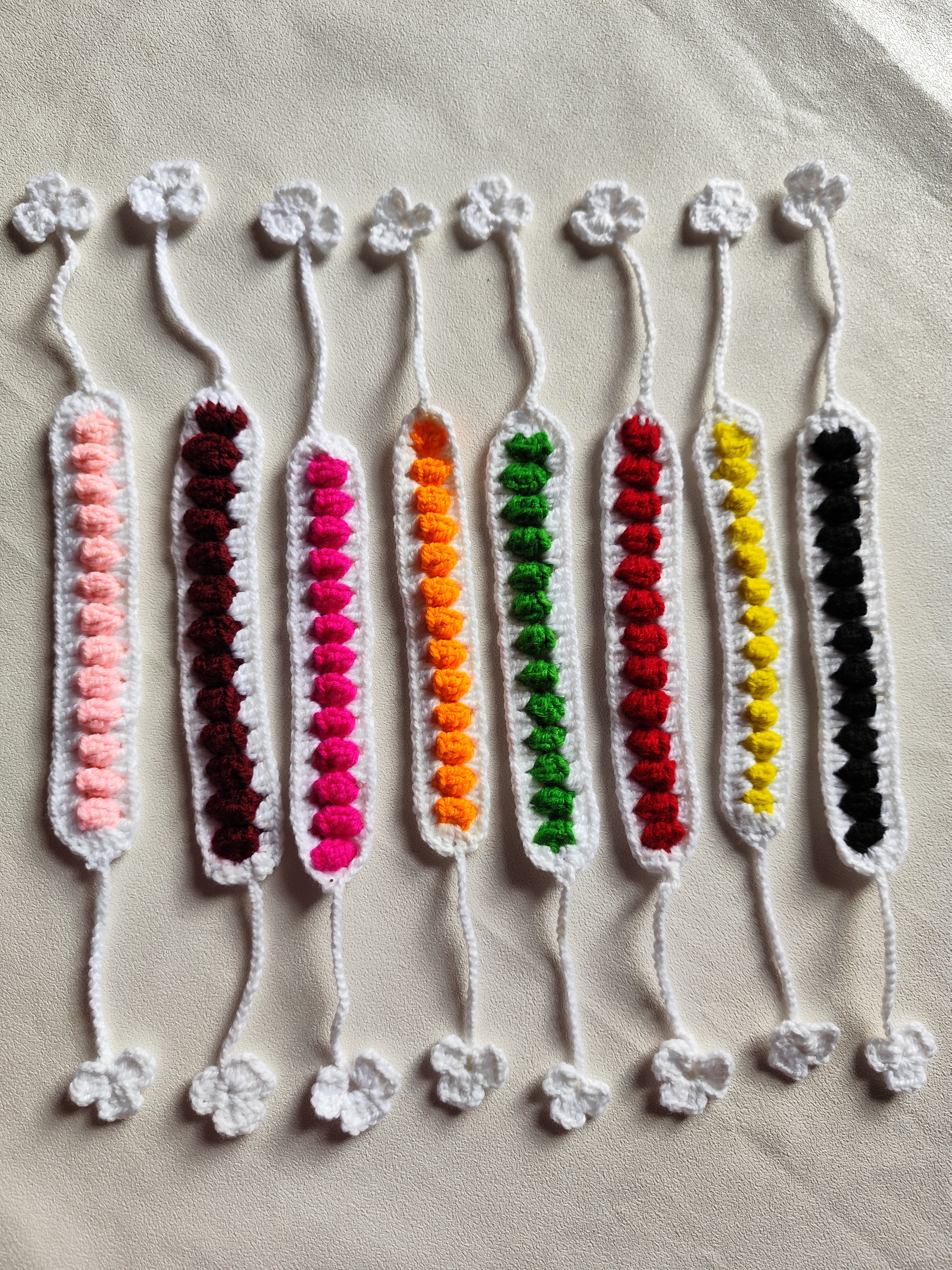 Handmade Woolen Hair Floral Gajra Pack of 